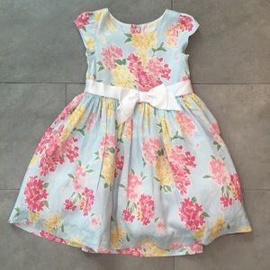 Janie and Jack floral Easter dress